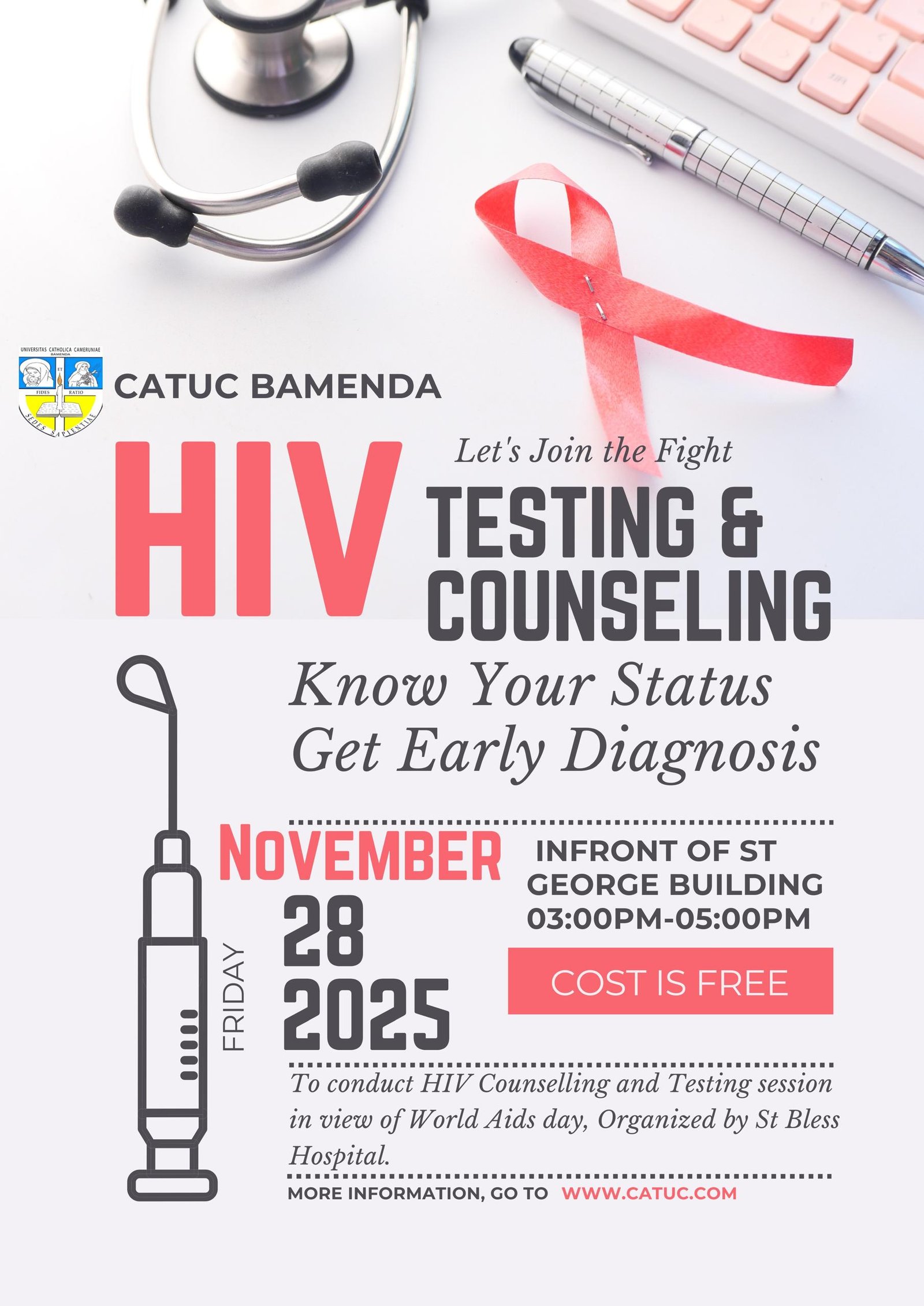 Free HIV Testing & Counseling session