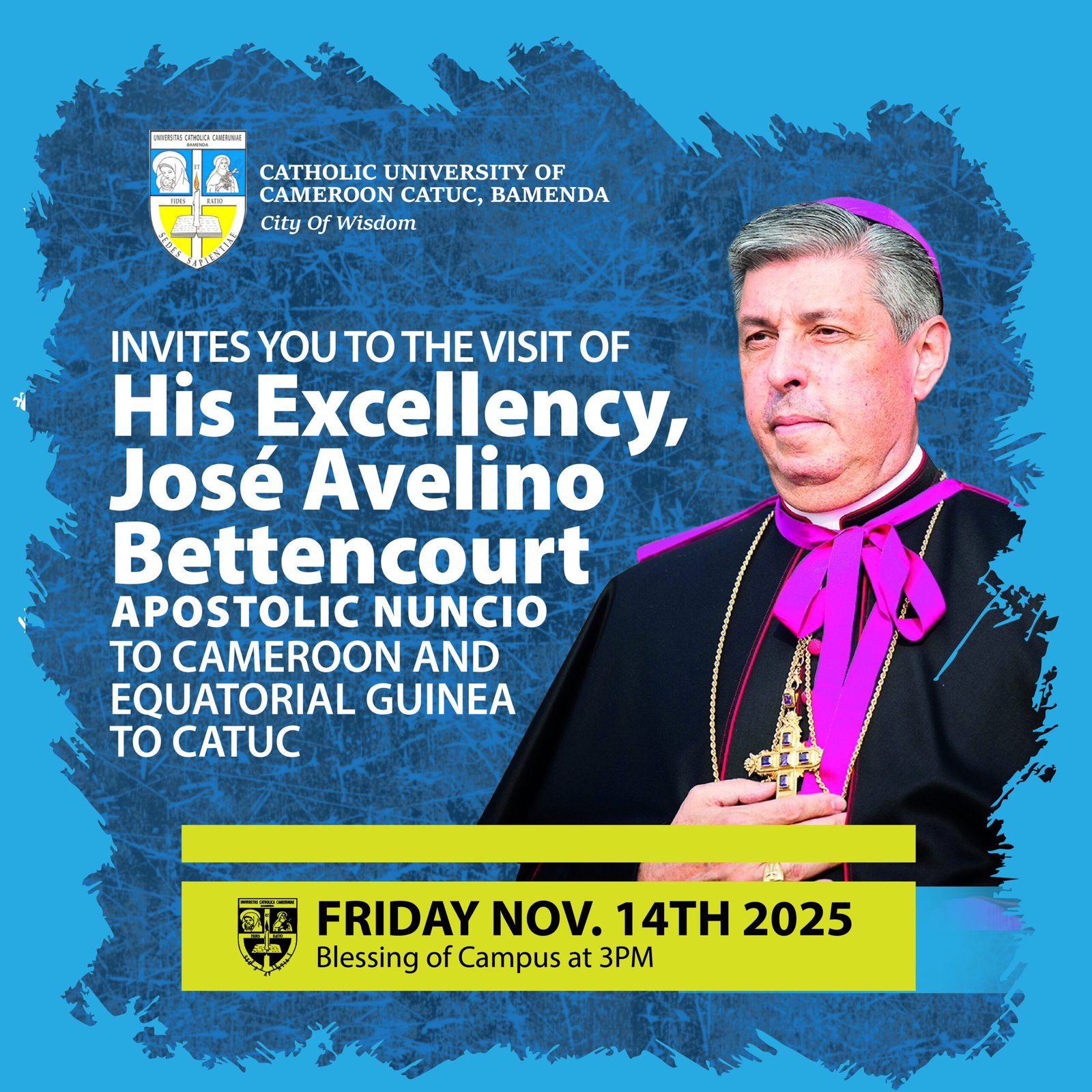 VISIT OF APOSTOLIC NUNCIO